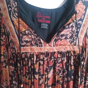 Ritu Kumar for Judith Ann Vintage Silk Dress